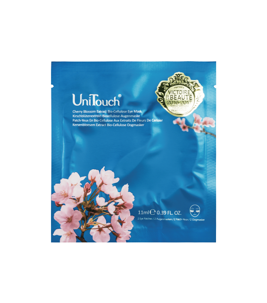 UniTouch Cherry Blossom Extract Bio-Cellulose Eye Mask